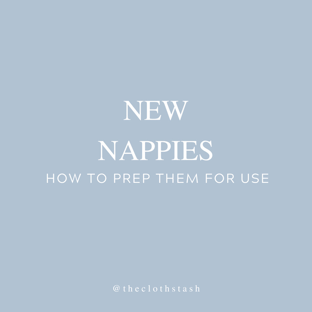 New Nappies...how do I prepare them for use?