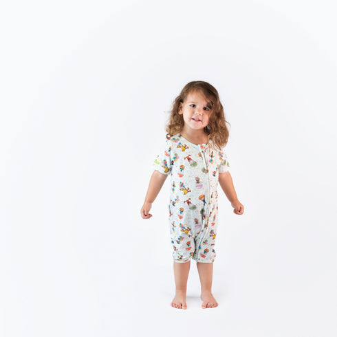 Bamboo Romper (Bootysuit) V3.0 SHORT SLEEVED