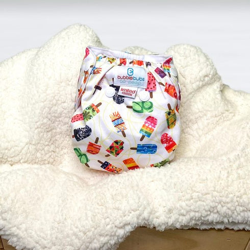 BoPeep Newborn All in Two Nappy