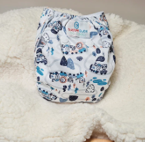 BoPeep Newborn All in Two Nappy