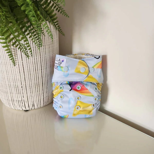 The Bella Ultimate Handmade Cloth Nappy + INSERT SET | PRELOVED