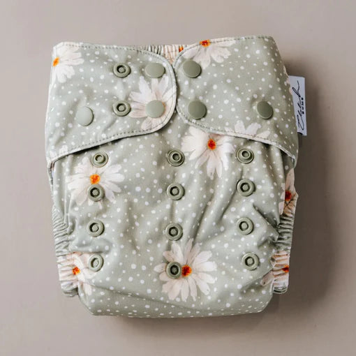 Pixie Pocket All in Two Nappy + HEMP DUO INSERT SET PRELOVED