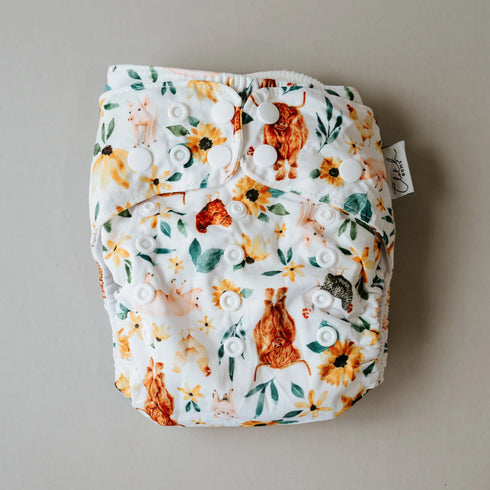 Pixie Pocket All in Two Nappy COVER ONLY