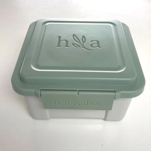 Here & After Reusable Wipes Container for 'Clean' wipes