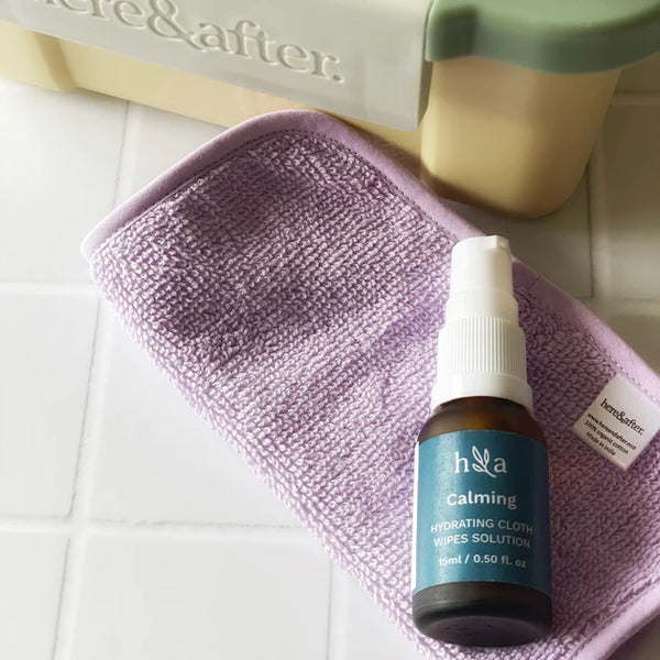 Here & After Hydrating Cloth Wipes Solution 15ml