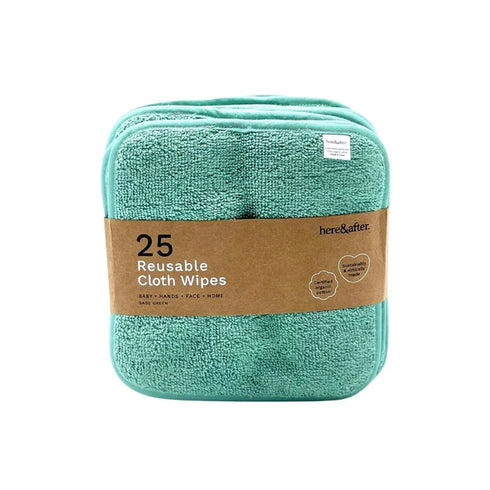 Here & After Reusable Organic Cloth Wipes