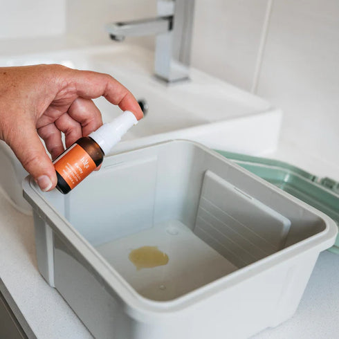 Here & After Reusable Wipes Container for 'Clean' wipes