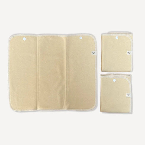 2 Layer Hemp Cotton Trifold