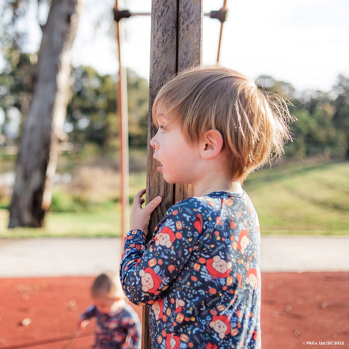 Monarch Store Bamboo Romper (Bootysuit) V3.0 LONG SLEEVED : Paddington Baby