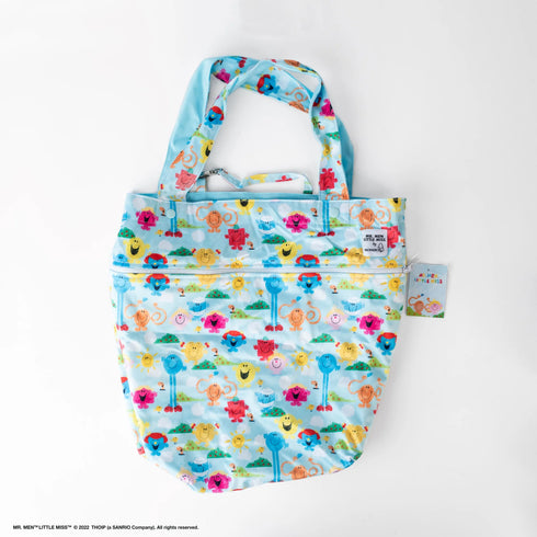 Waterproof Tote : Playing With Crayons