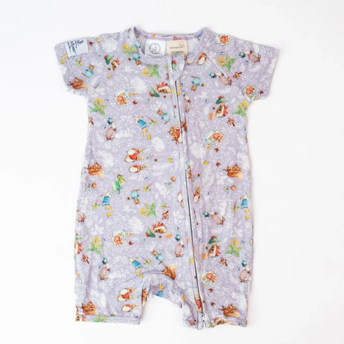Bamboo Romper (Bootysuit) V3.0 SHORT SLEEVED