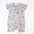 Monarch Store Bamboo Romper (Bootysuit) V3.0 SHORT SLEEVED : Peter Rabbit in Spring