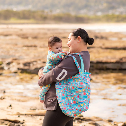 Waterproof Tote : Big Things by Ellie Whittaker