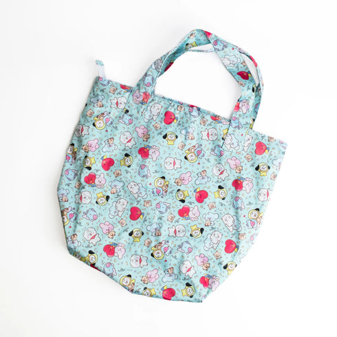 Waterproof Zippered Tote : I Purple You