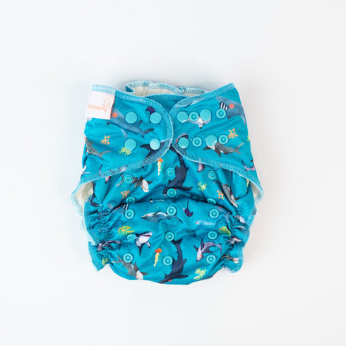 Hybrid Fitted Nappy Cover