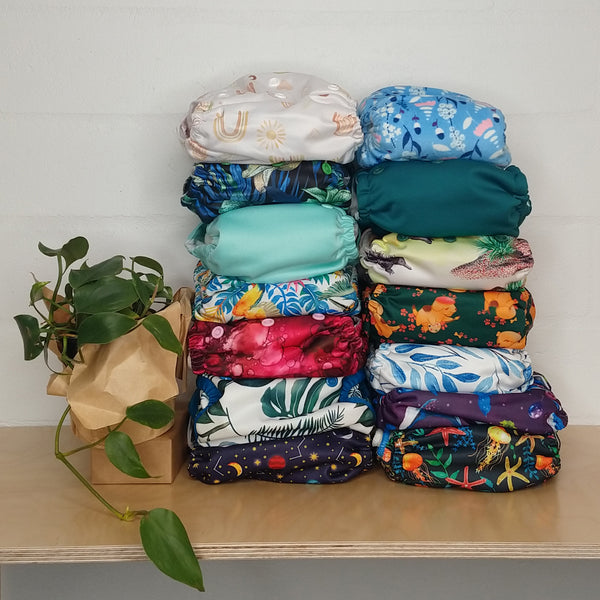 Find My "Must Have" Features - Hire a Mixed Stash | 12 Nappies