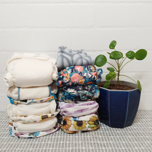 All of the Nights - Hire Our BEST SELLERS Night Nappy Stash | 8 Nappy Combinations