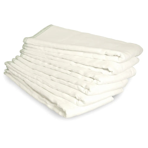 Cotton Nappy Prefolds NEWBORN