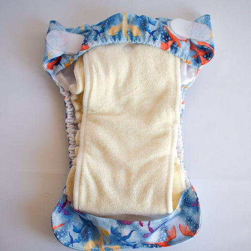 ONE BRAND, ONE STYLE | Newborn Modern Cloth Nappy Hire Package | Alcmena All in Two