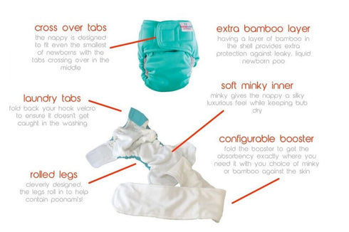 Pebbles Newborn All in One