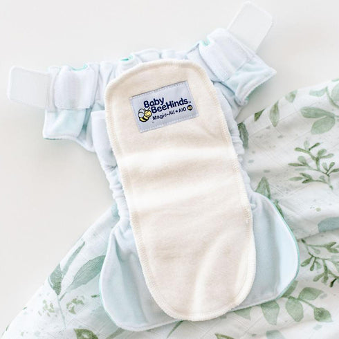 ONE BRAND, ONE STYLE | Newborn Modern Cloth Nappy Hire Package | Baby BeeHinds All in One