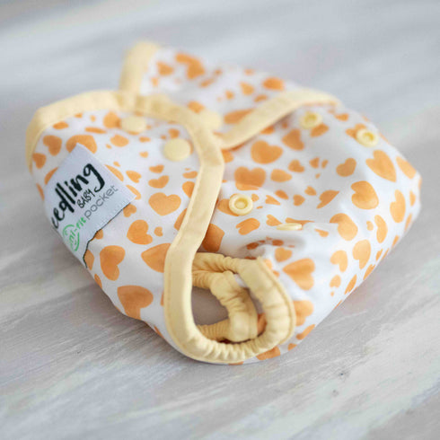 ONE BRAND, ONE STYLE | Newborn Modern Cloth Nappy Hire Package | Seedling Baby Mini-fit Pocket