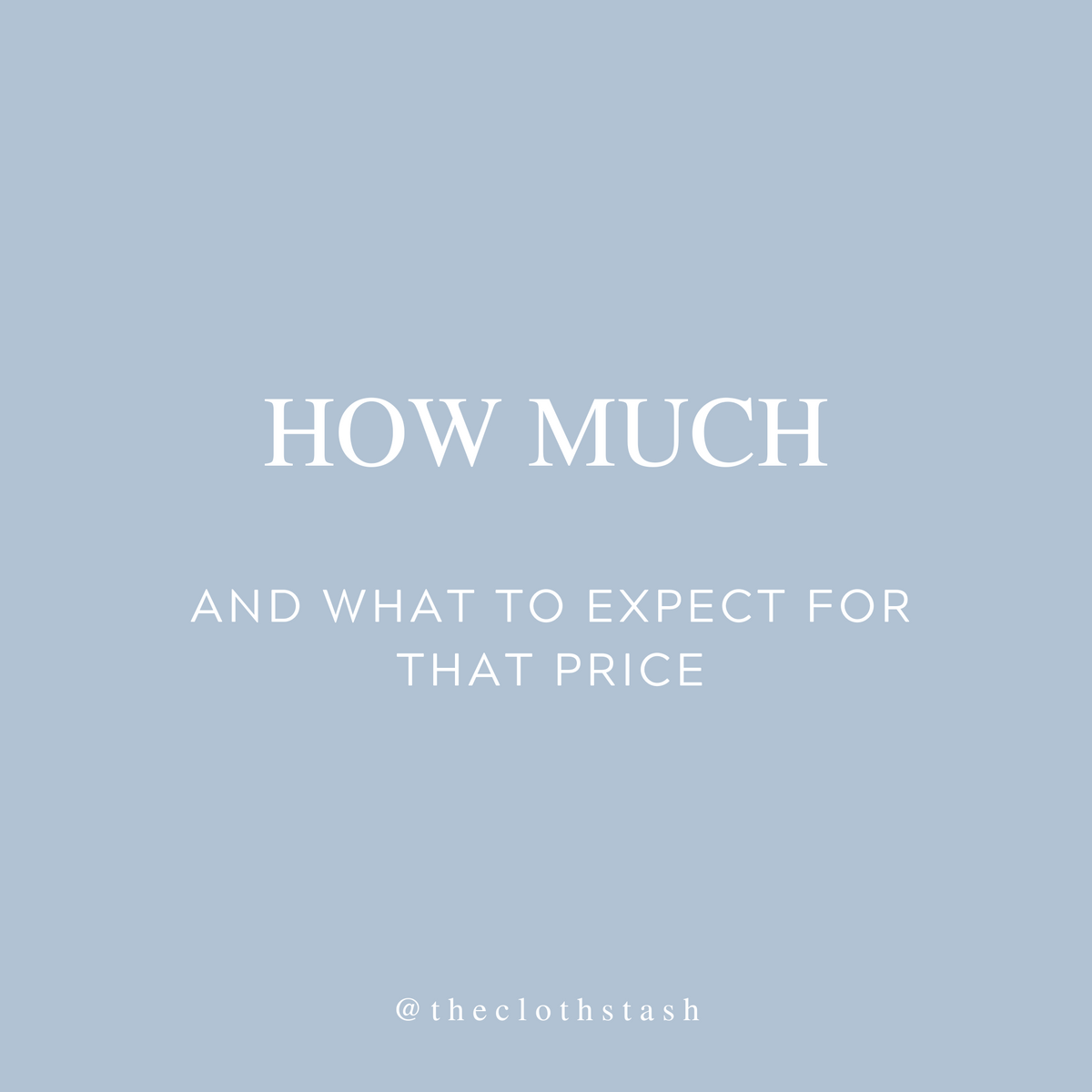 How much for a DAY NAPPY? The Cloth Stash